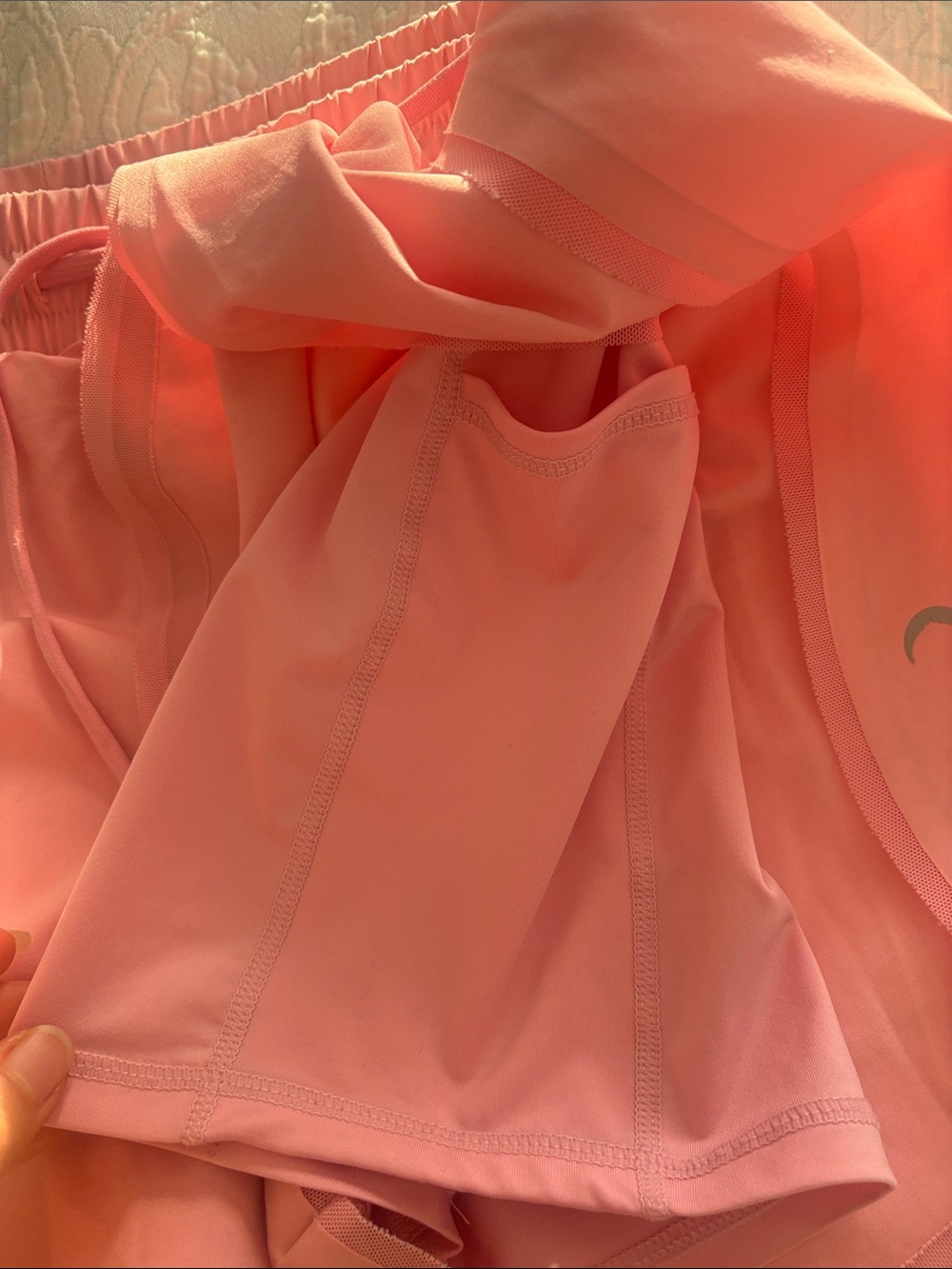 Pink Workout Shorts - Picture 8 of 9